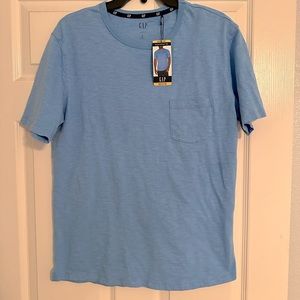 Men’s Gap Pocket T-shirt Blue Size Medium New With Tags Great Cotton Shirt
